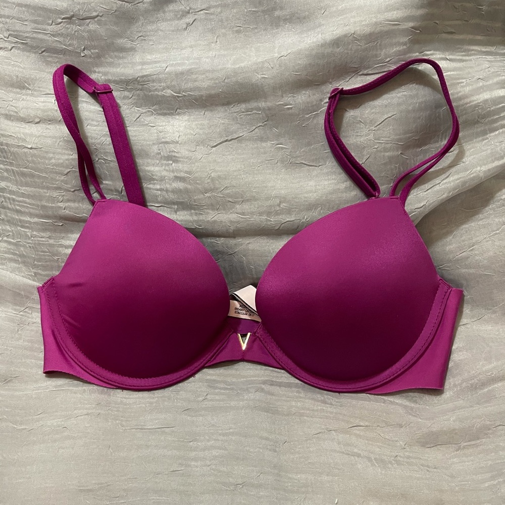 VS Magenta Push-up Bra